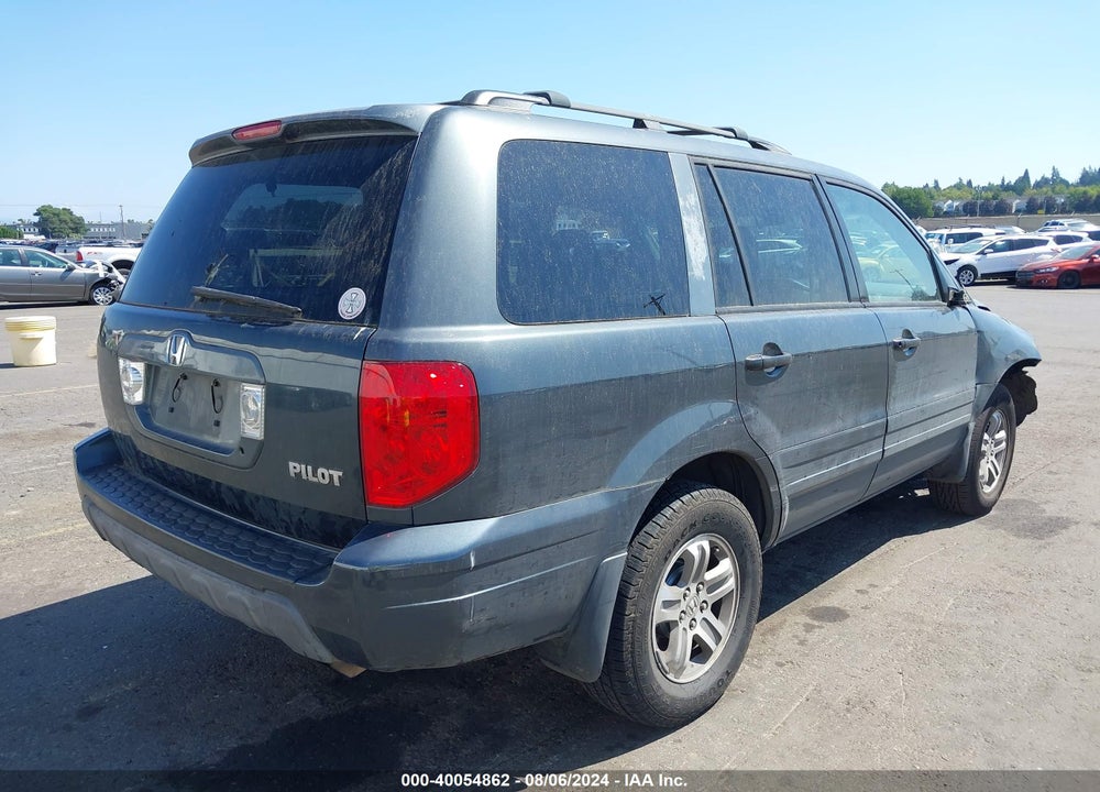 2005 HONDA PILOT EX VIN: 2HKYF18475H554242