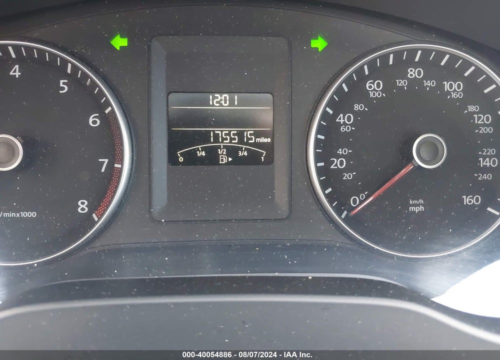 2014 VOLKSWAGEN JETTA SE VIN: 3VWD17AJ8EM330856