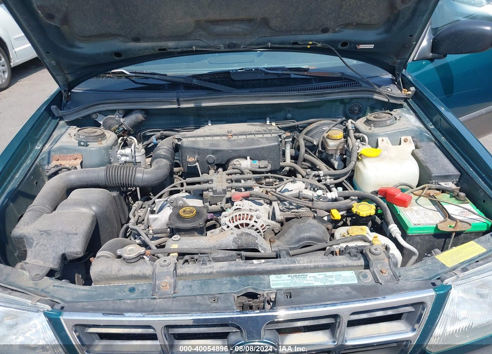 2000 SUBARU FORESTER S VIN: JF1SF6550YH719797
