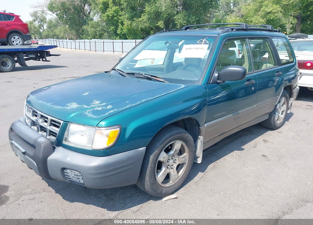 2000 SUBARU FORESTER S VIN: JF1SF6550YH719797