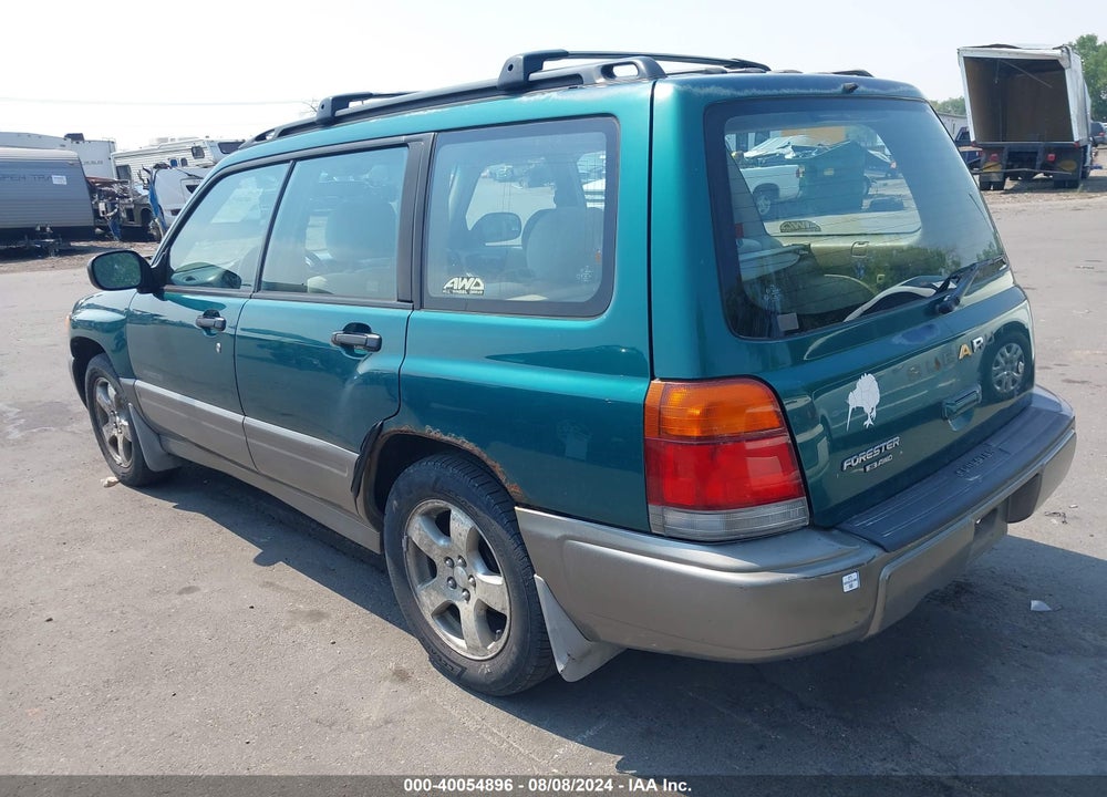 2000 SUBARU FORESTER S VIN: JF1SF6550YH719797