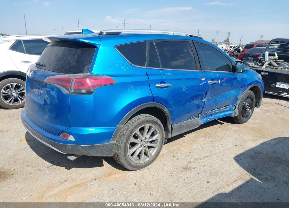 2016 TOYOTA RAV4 LIMITED VIN: 2T3YFREV1GW311694