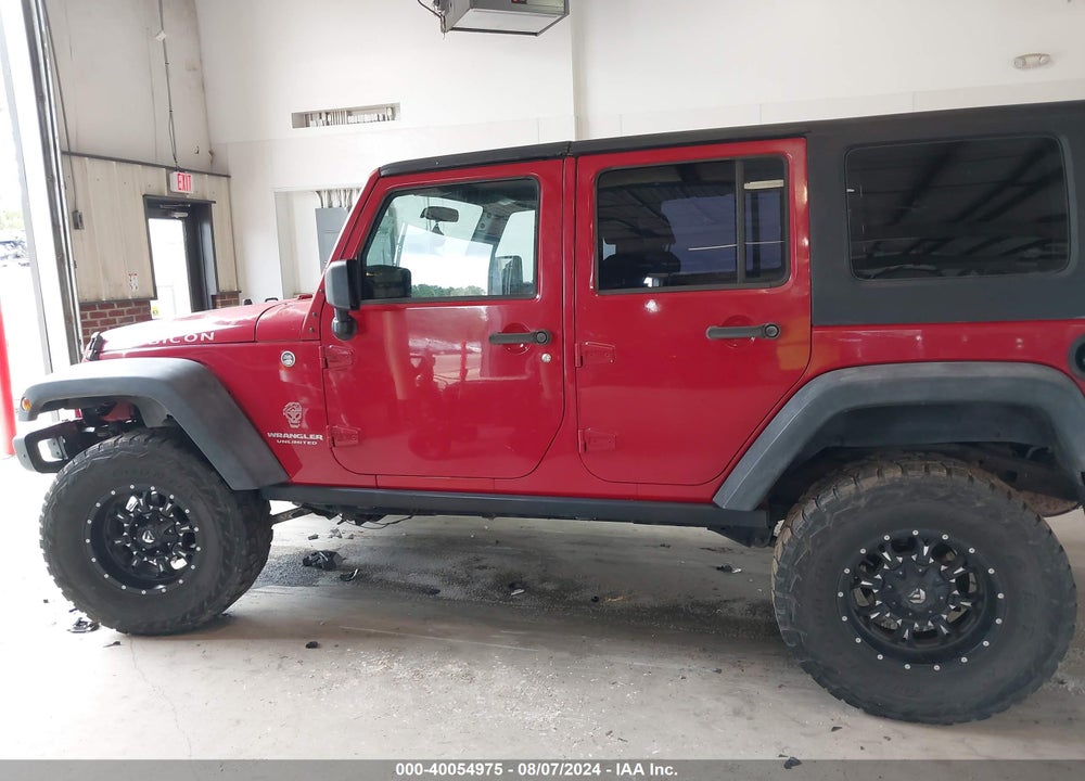 2007 JEEP WRANGLER UNLIMITED RUBICON VIN: 1J8GA69197L181353