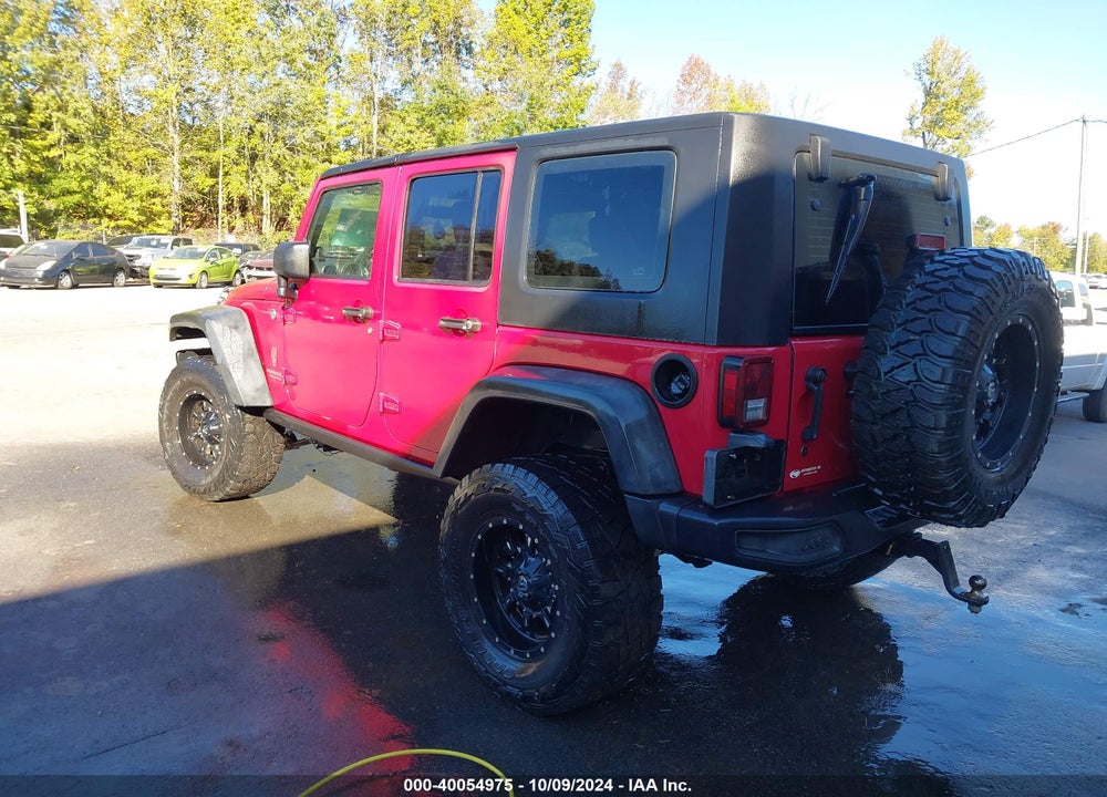 2007 JEEP WRANGLER UNLIMITED RUBICON VIN: 1J8GA69197L181353
