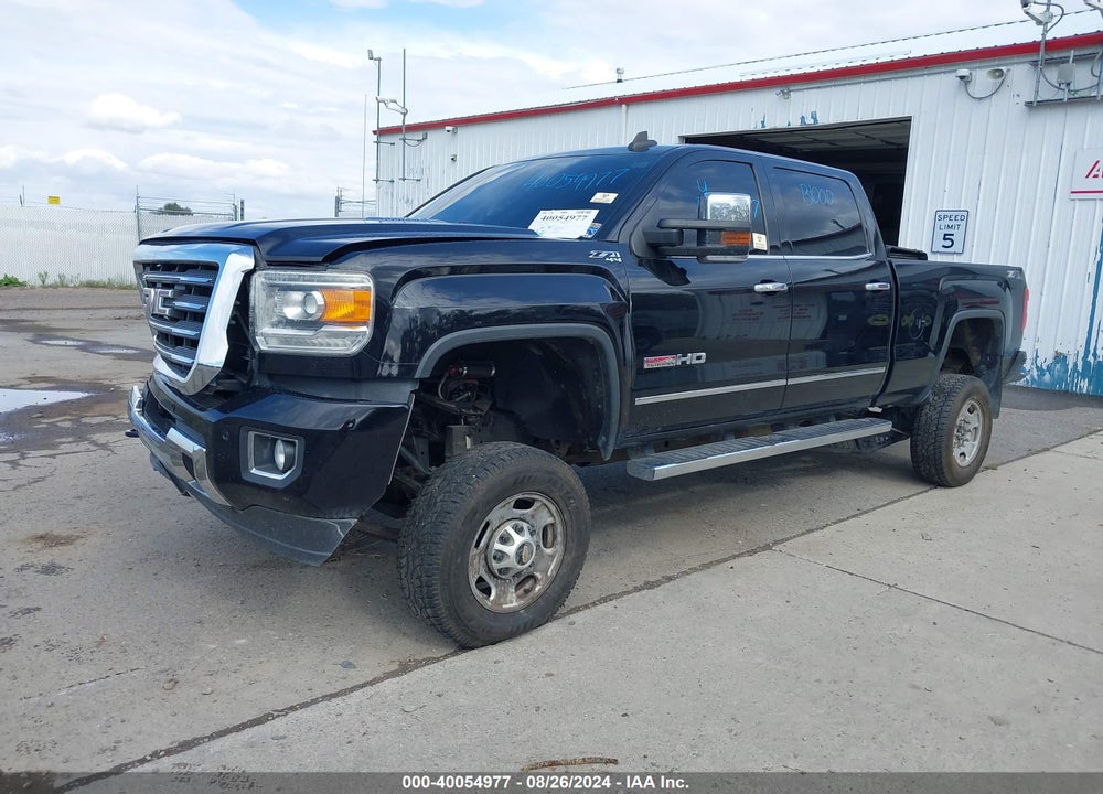 2015 GMC SIERRA K2500 SLT VIN: 1GT12ZE87FF552599