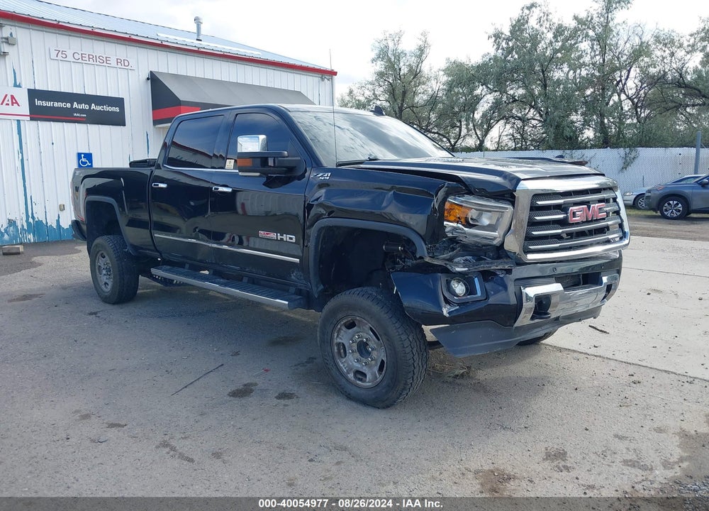 2015 GMC SIERRA K2500 SLT VIN: 1GT12ZE87FF552599