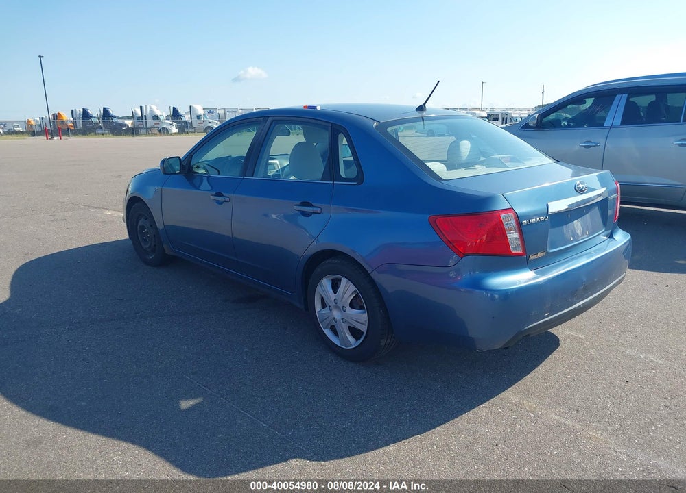 2009 SUBARU IMPREZA 2.5I VIN: JF1GE61639H510627