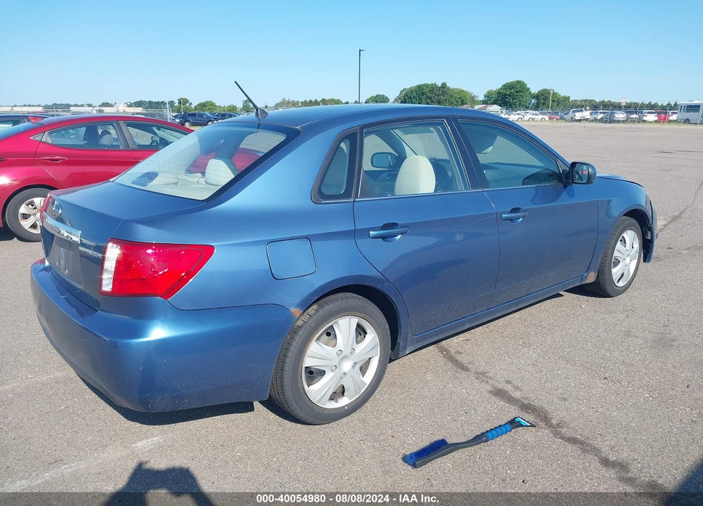 2009 SUBARU IMPREZA 2.5I VIN: JF1GE61639H510627