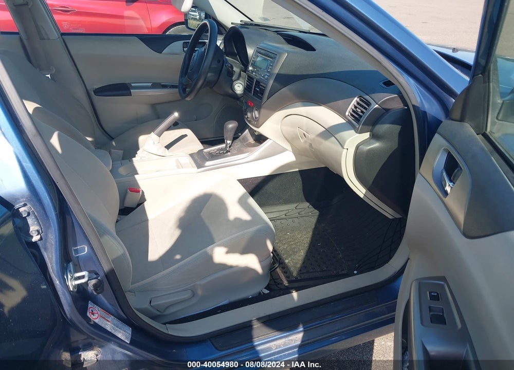 2009 SUBARU IMPREZA 2.5I VIN: JF1GE61639H510627