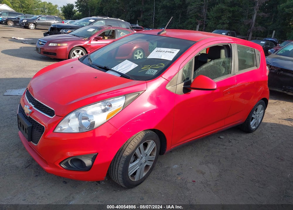 2014 CHEVROLET SPARK 1LT AUTO VIN: KL8CD6S9XEC585443