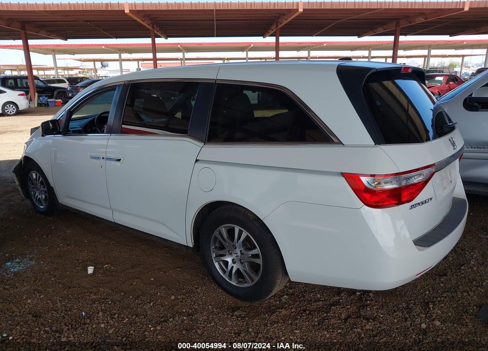 2012 HONDA ODYSSEY EXL VIN: 5FNRL5H61CB063649