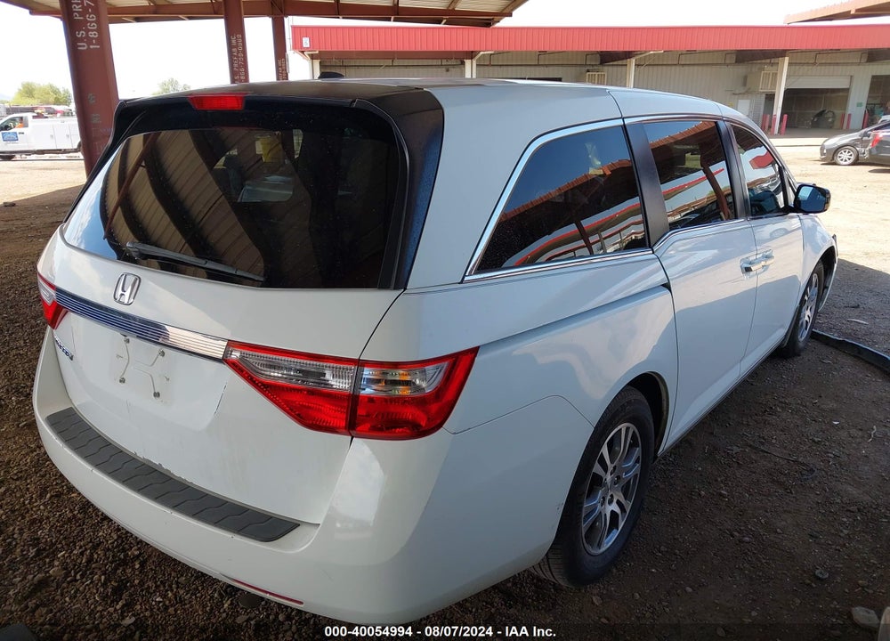 2012 HONDA ODYSSEY EXL VIN: 5FNRL5H61CB063649