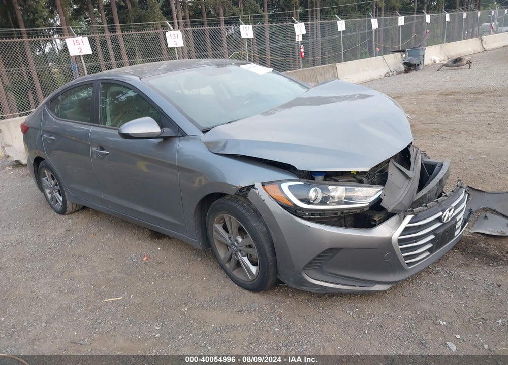 2017 HYUNDAI ELANTRA SE VIN: KMHD84LF9HU409888