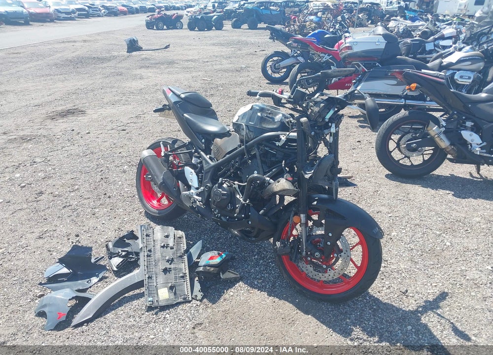 2021 YAMAHA MT-03 VIN: MH3RH20Y4MK005053
