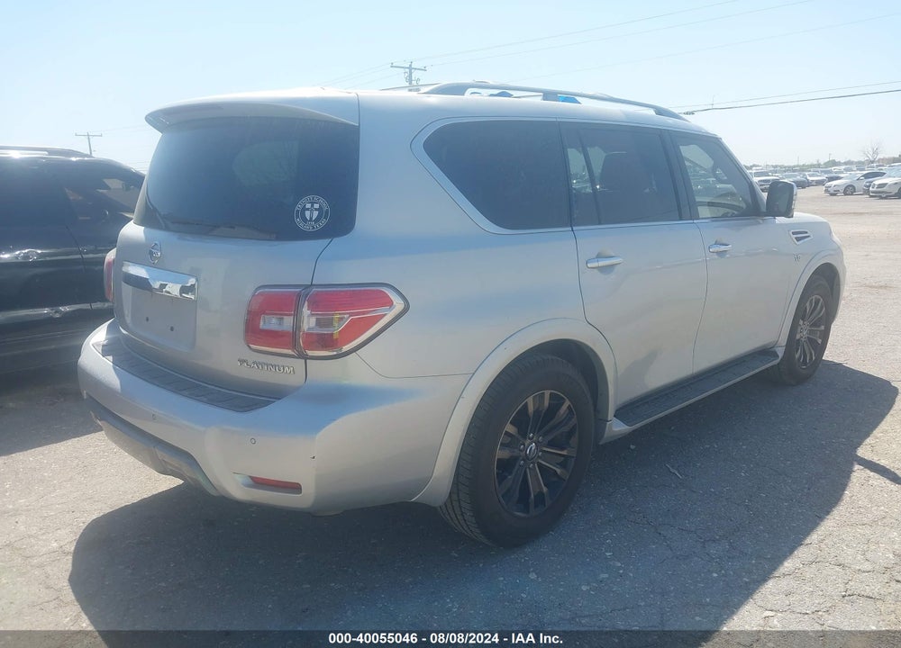 2020 NISSAN ARMADA PLATINUM 4WD VIN: JN8AY2NE8L9781836