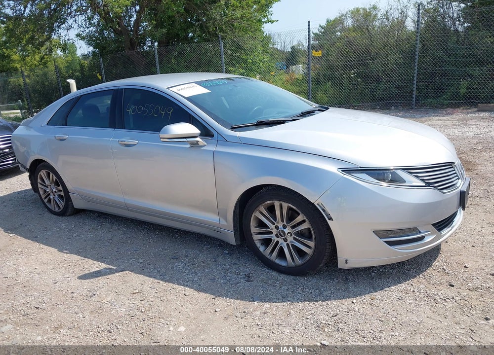 2014 LINCOLN MKZ VIN: 3LN6L2G92ER826840