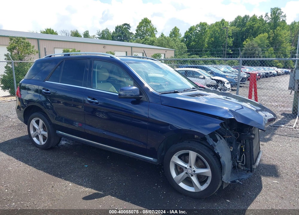 2016 MERCEDES-BENZ GLE 300D 4MATIC VIN: 4JGDA0EB7GA733462