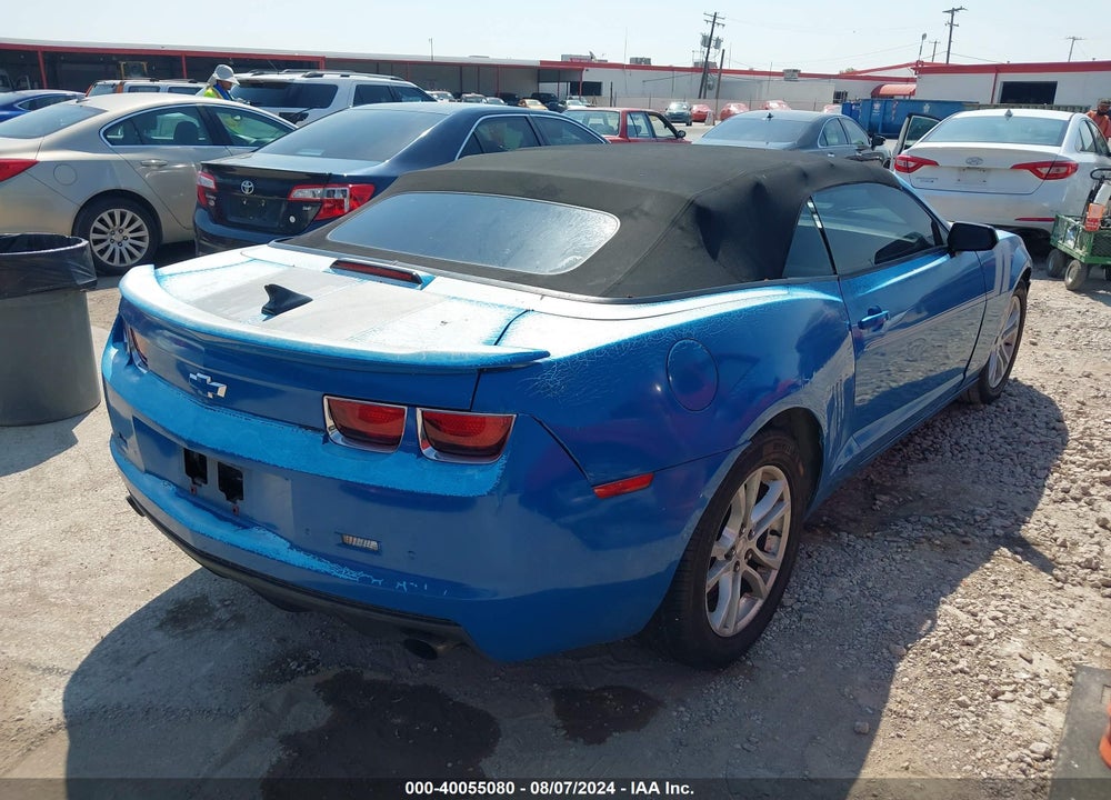 2013 CHEVROLET CAMARO 1LT VIN: 2G1FB3D3XD9218994