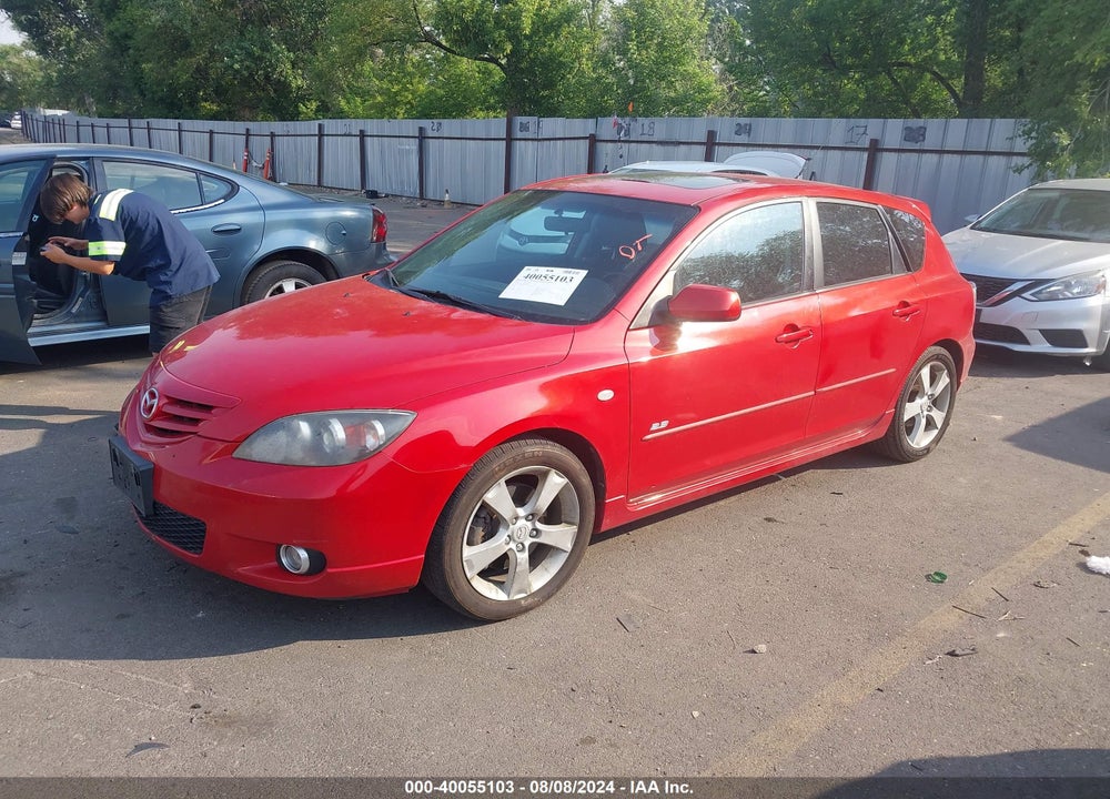 2004 MAZDA 3 VIN: JM1BK143841165937
