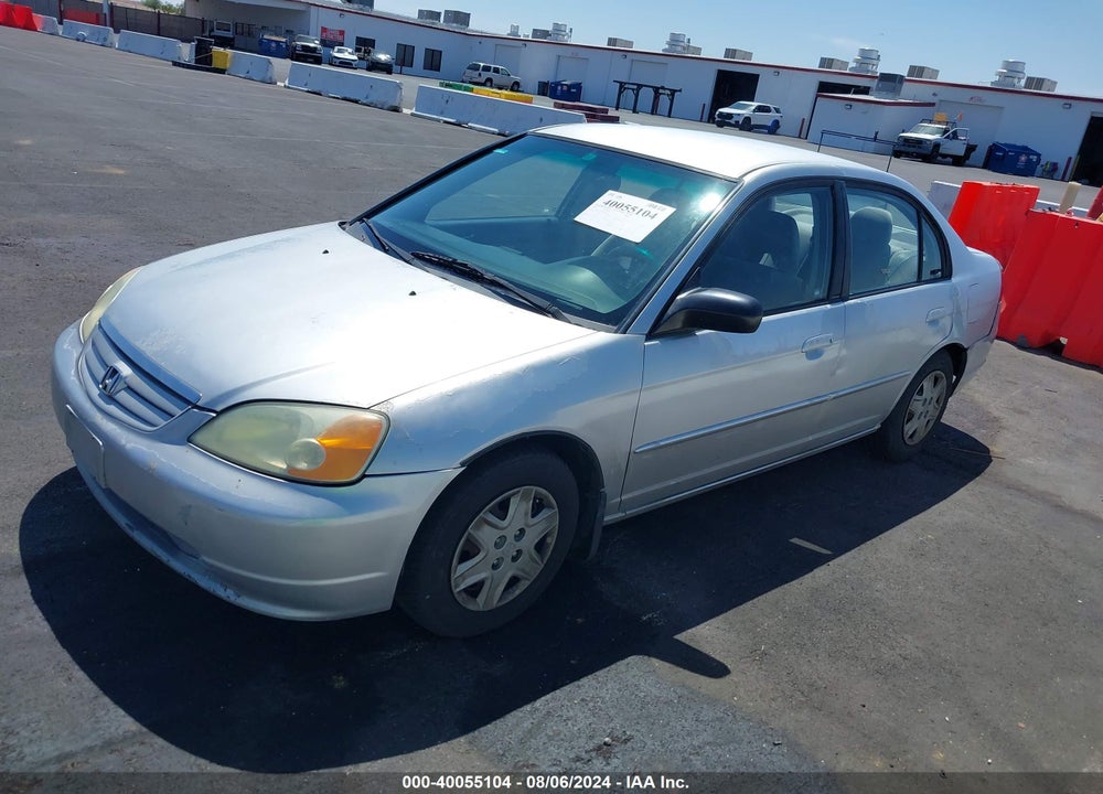 2003 HONDA CIVIC LX VIN: 2HGES16553H624855