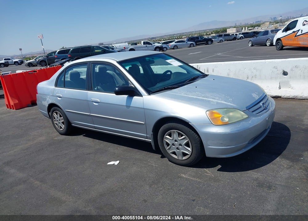2003 HONDA CIVIC LX VIN: 2HGES16553H624855