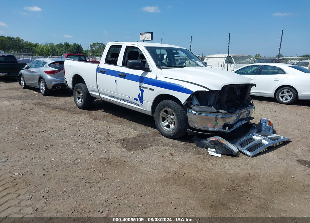 2010 DODGE RAM 1500 ST VIN: 1D7RB1GT9AS247861
