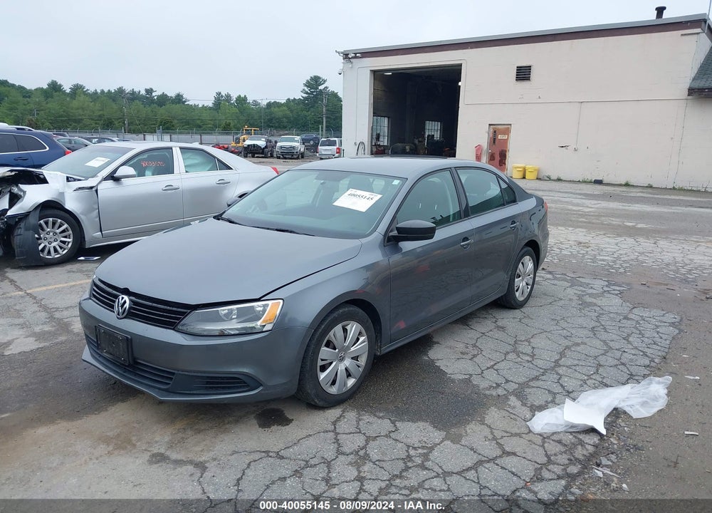 2012 VOLKSWAGEN JETTA S VIN: 3VW1K7AJXCM353794