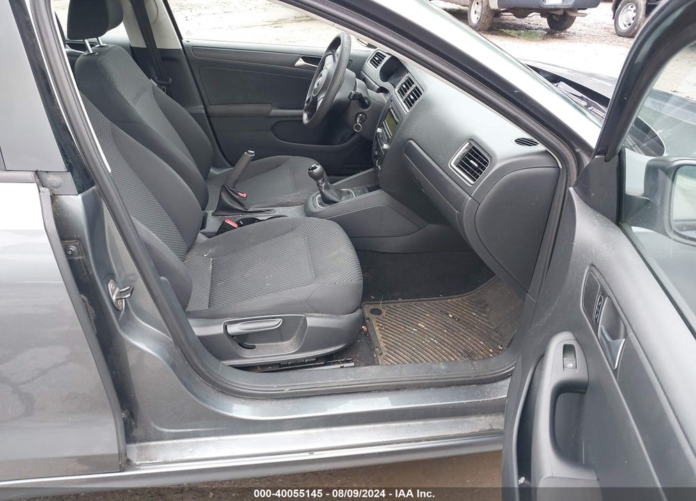 2012 VOLKSWAGEN JETTA S VIN: 3VW1K7AJXCM353794