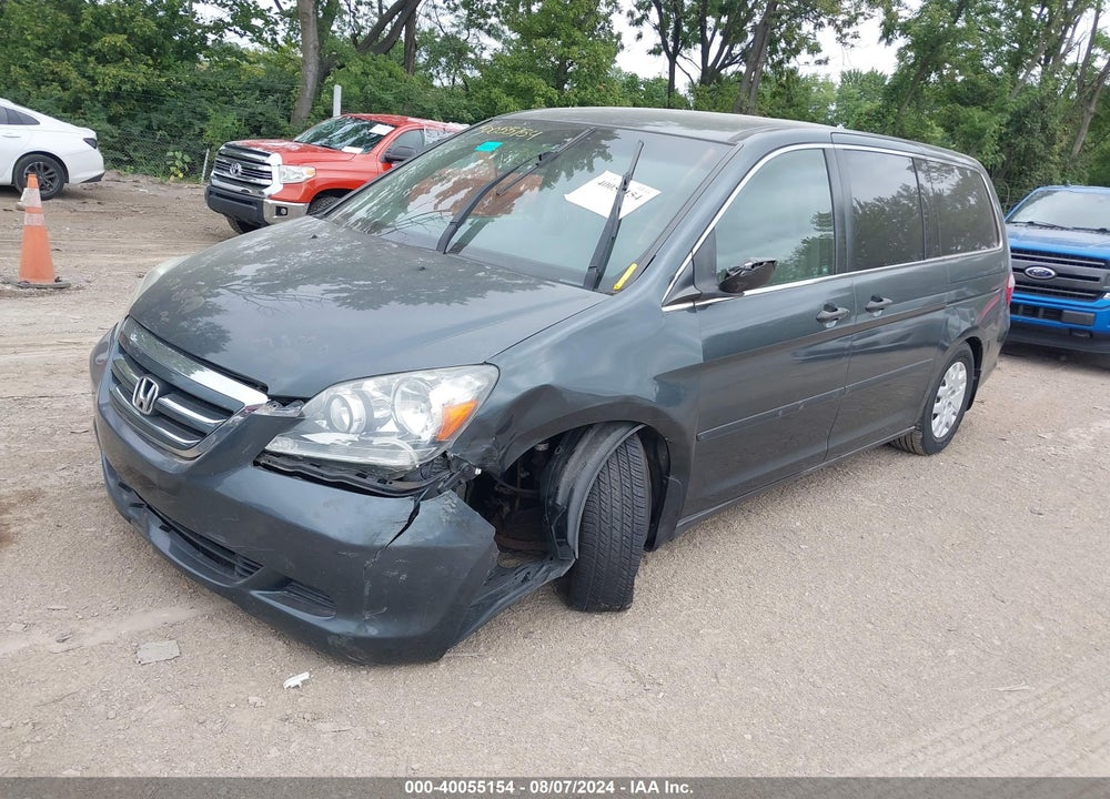 2006 HONDA ODYSSEY LX VIN: 5FNRL38276B029477