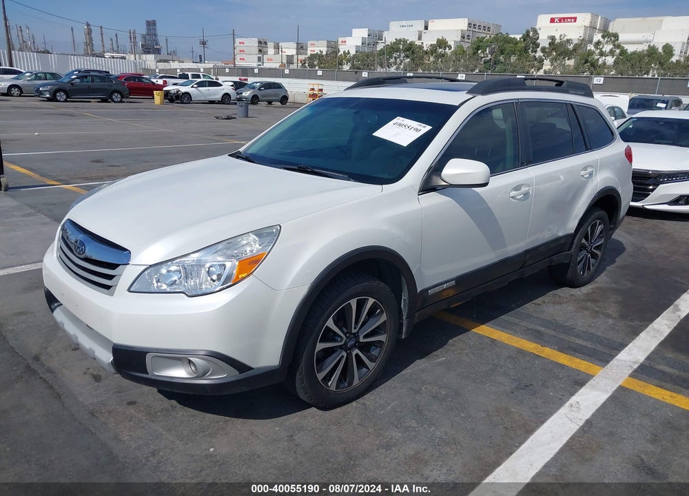 2010 SUBARU OUTBACK 3.6R LIMITED VIN: 4S4BRDLC7A2365580