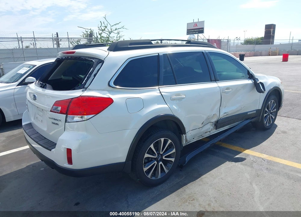 2010 SUBARU OUTBACK 3.6R LIMITED VIN: 4S4BRDLC7A2365580