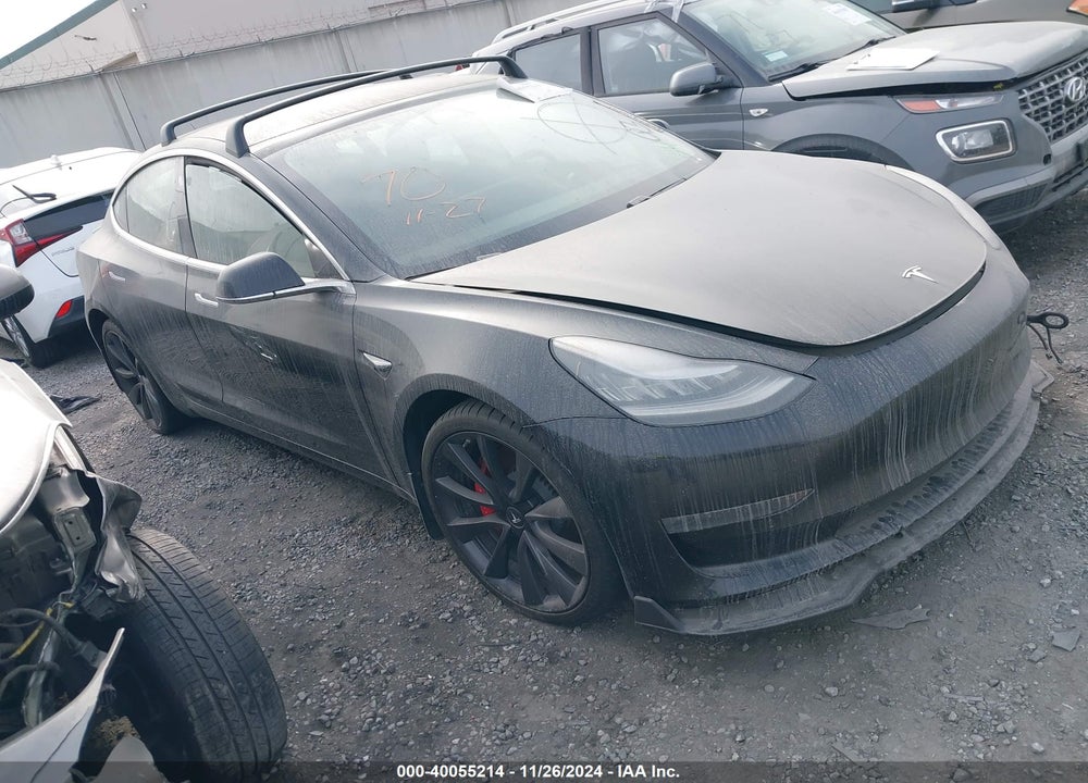2020 TESLA MODEL 3 PERFORMANCE DUAL MOTOR ALL-WHEEL DRIVE VIN: 5YJ3E1EC9LF640799
