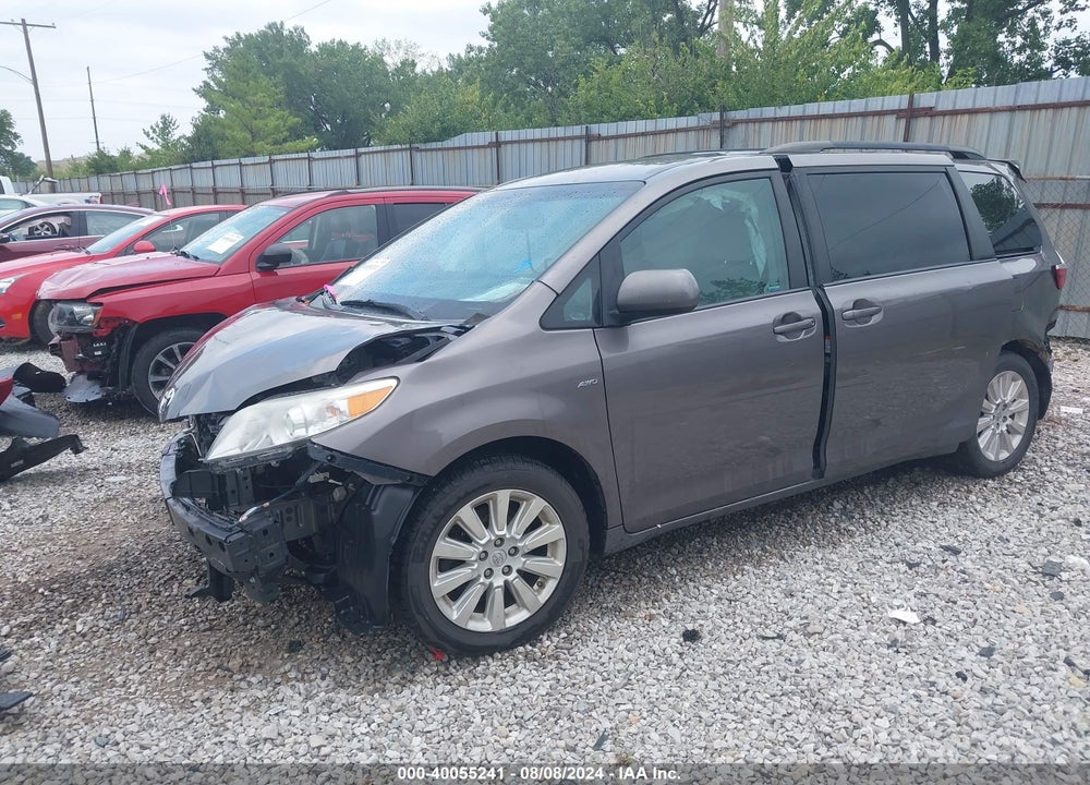 2016 TOYOTA SIENNA LE VIN: 5TDJK3DCXGS138737