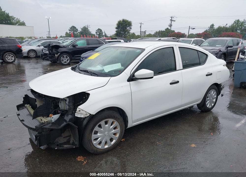 2019 NISSAN VERSA 1.6 S+ VIN: 3N1CN7AP6KL873280