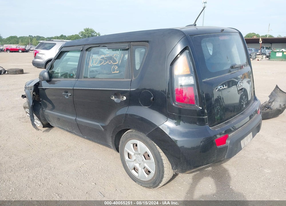 2011 KIA SOUL VIN: KNDJT2A19B7234193