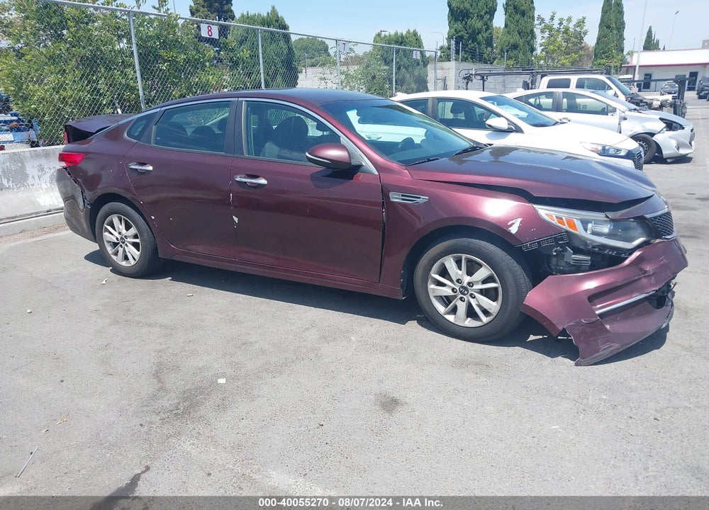 2016 KIA OPTIMA LX VIN: 5XXGT4L38GG022050