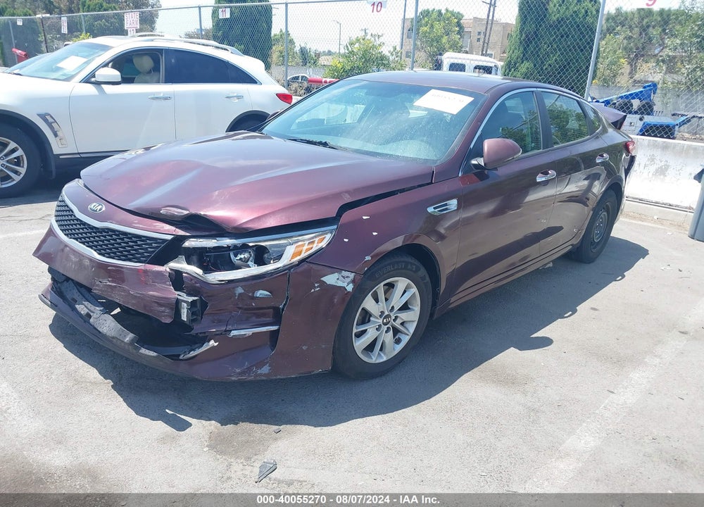 2016 KIA OPTIMA LX VIN: 5XXGT4L38GG022050