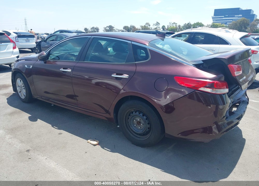 2016 KIA OPTIMA LX VIN: 5XXGT4L38GG022050