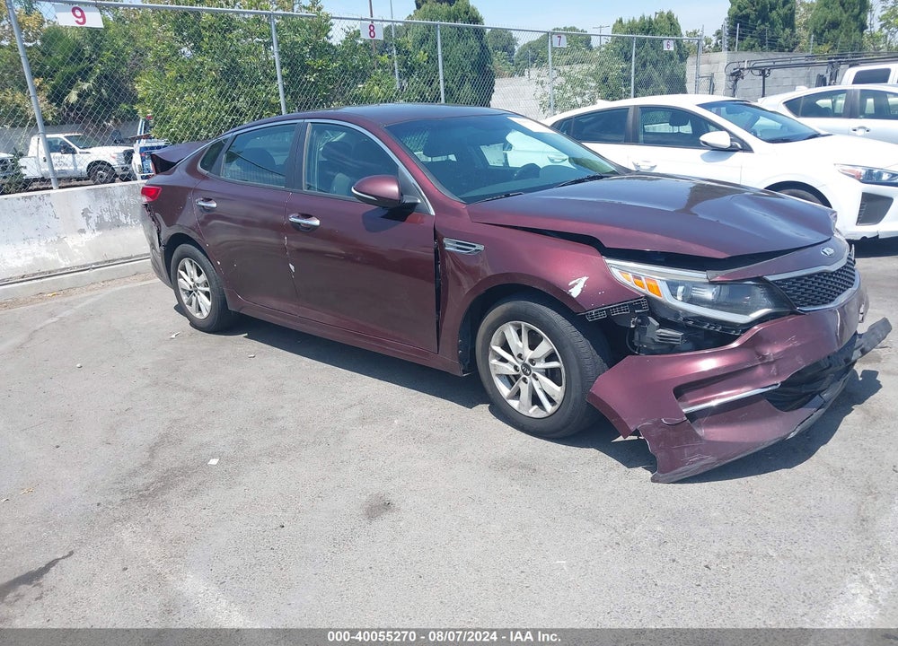 2016 KIA OPTIMA LX VIN: 5XXGT4L38GG022050
