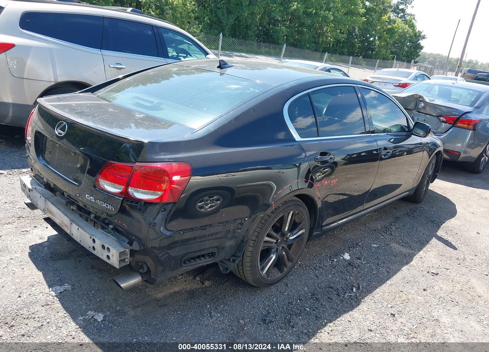 2007 LEXUS GS VIN: JTHBC96SX75011158
