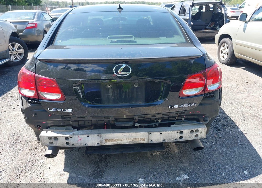 2007 LEXUS GS VIN: JTHBC96SX75011158