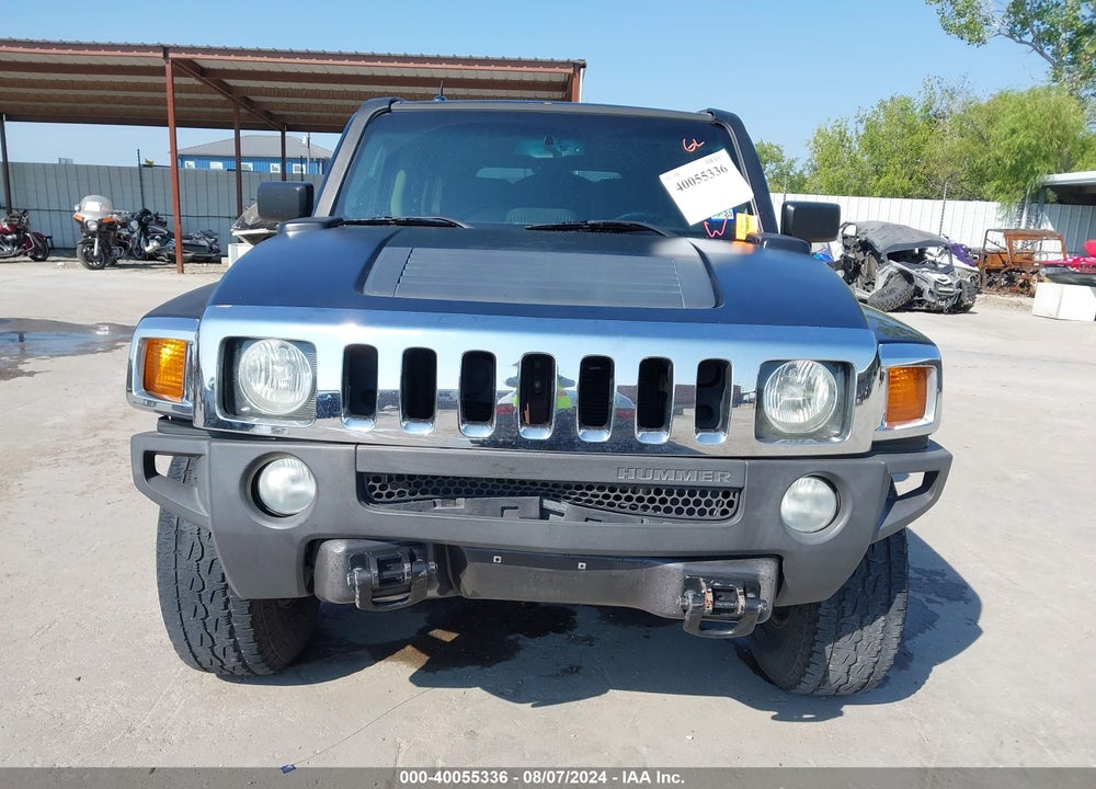 2007 HUMMER H3 SUV VIN: 5GTDN13E378107175