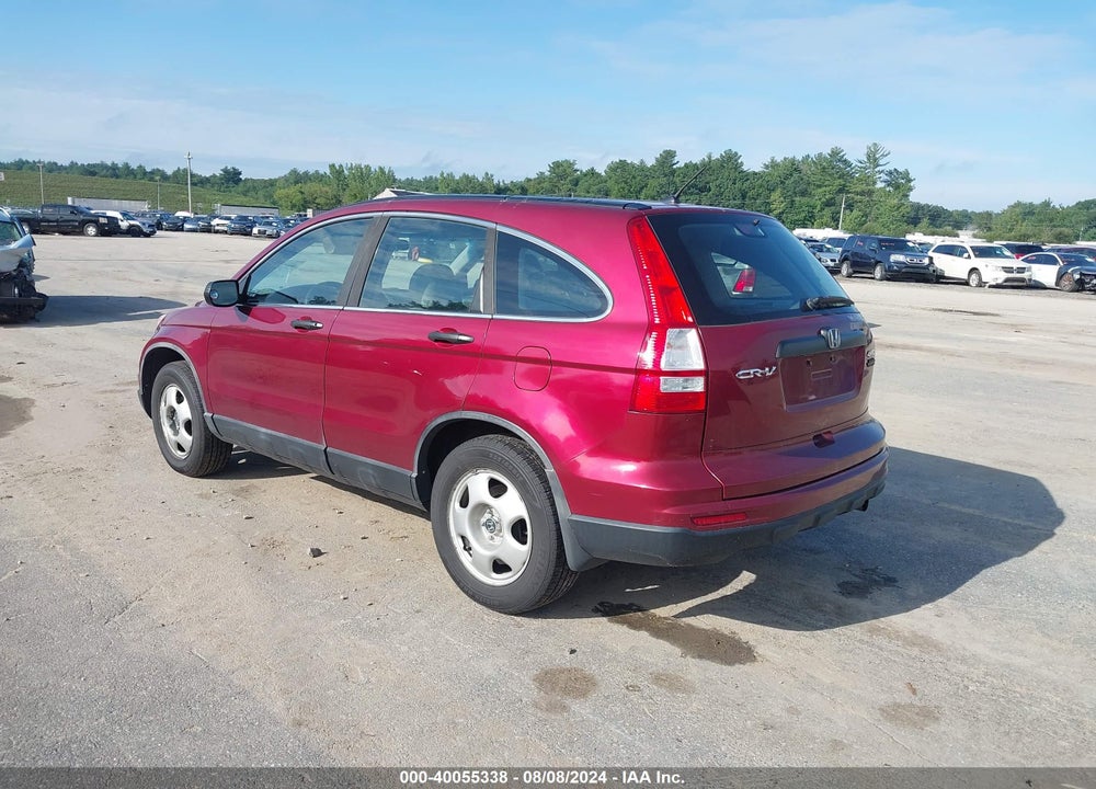 2010 HONDA CR-V LX VIN: 5J6RE4H3XAL043608