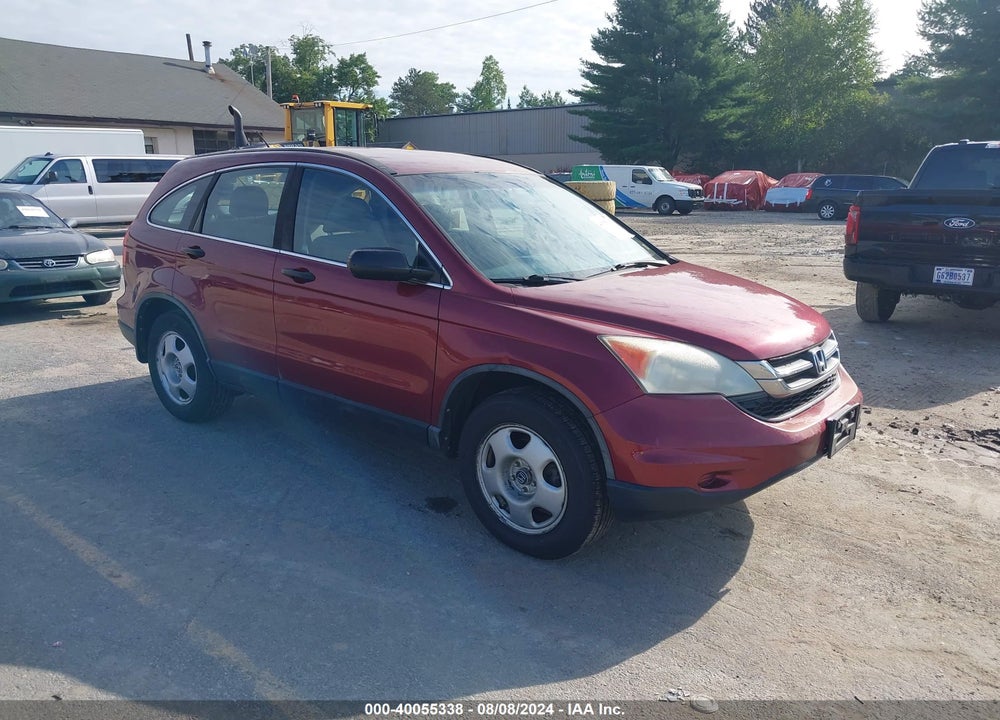 2010 HONDA CR-V LX VIN: 5J6RE4H3XAL043608