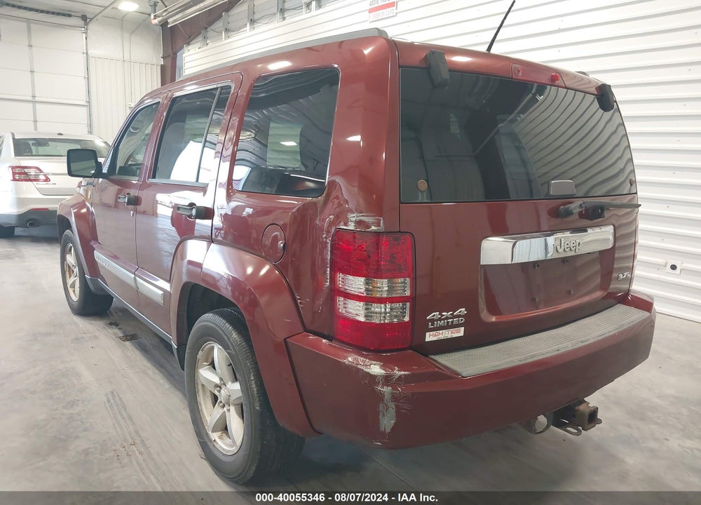 2008 JEEP LIBERTY LIMITED EDITION VIN: 1J8GN58K48W215711