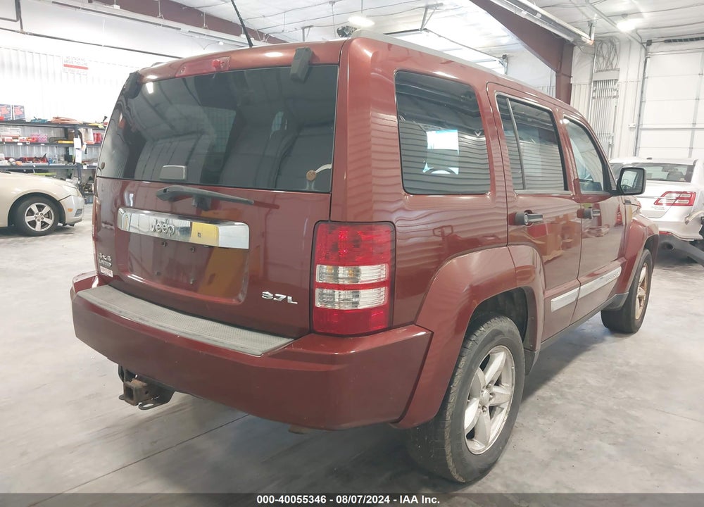 2008 JEEP LIBERTY LIMITED EDITION VIN: 1J8GN58K48W215711