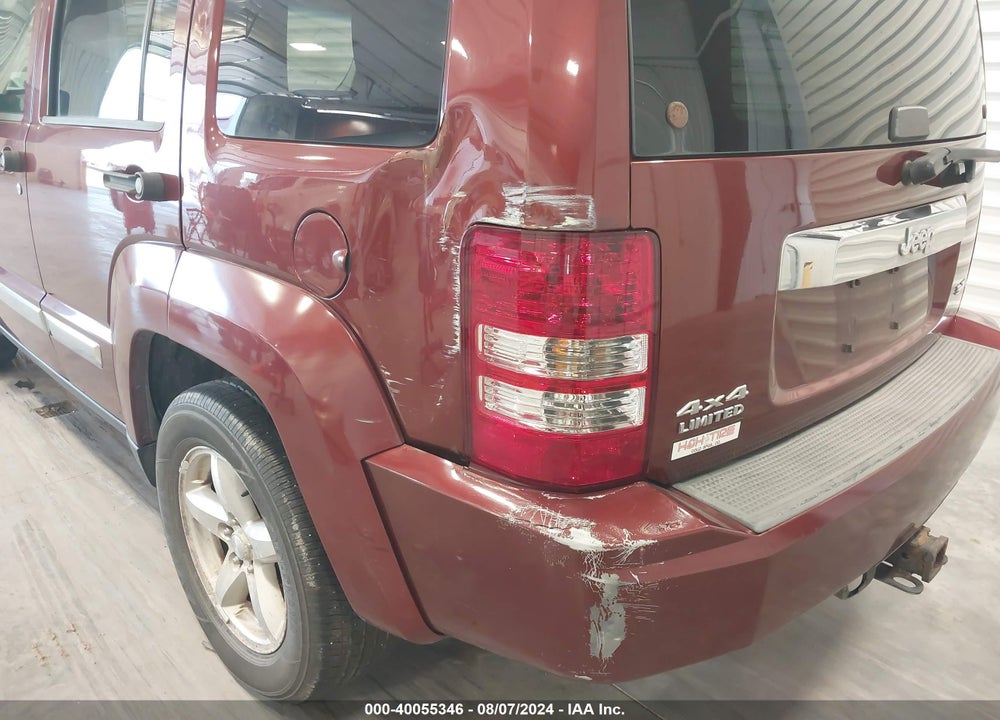 2008 JEEP LIBERTY LIMITED EDITION VIN: 1J8GN58K48W215711