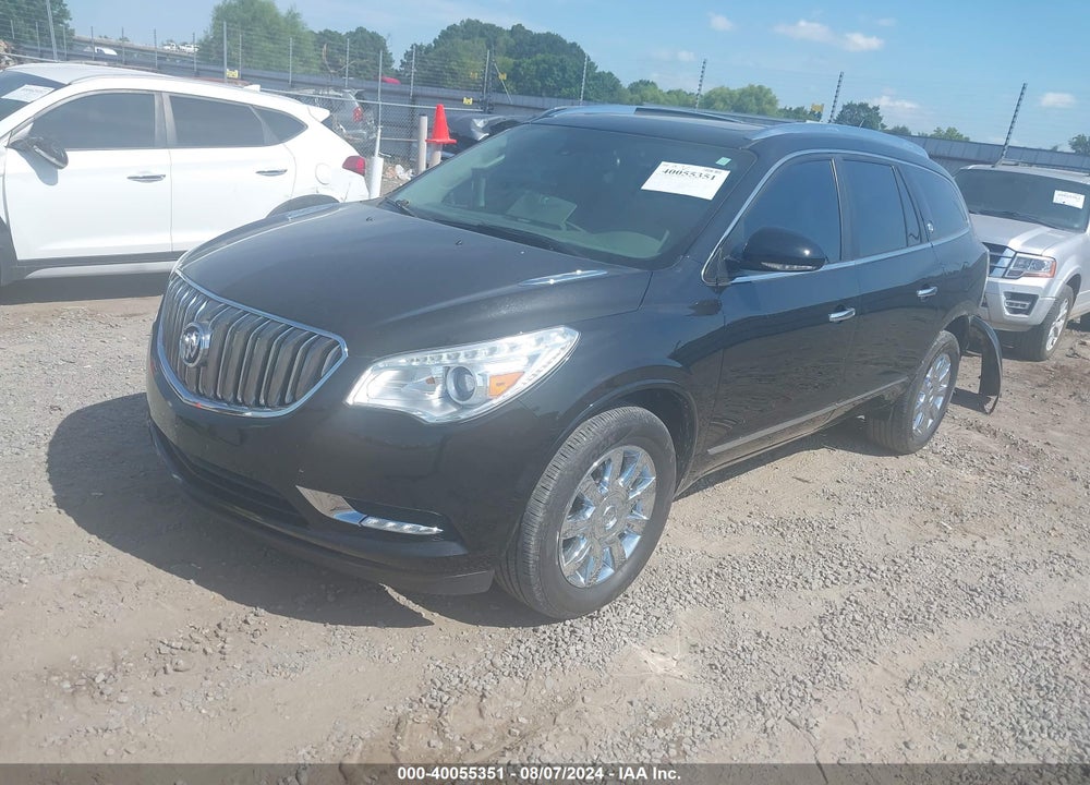2017 BUICK ENCLAVE LEATHER VIN: 5GAKRBKD9HJ326445