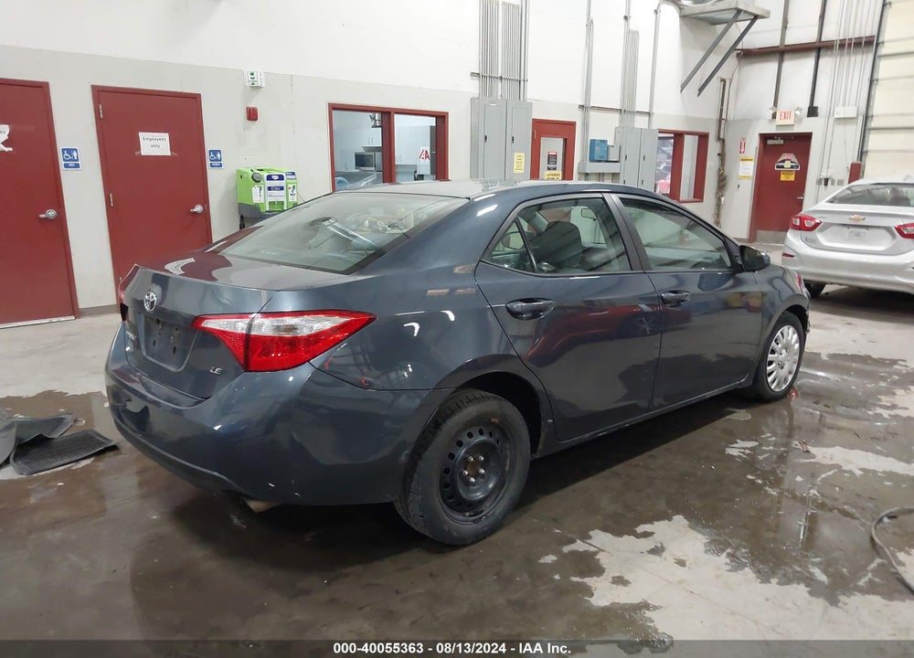 2015 TOYOTA COROLLA LE VIN: 5YFBURHE3FP284031