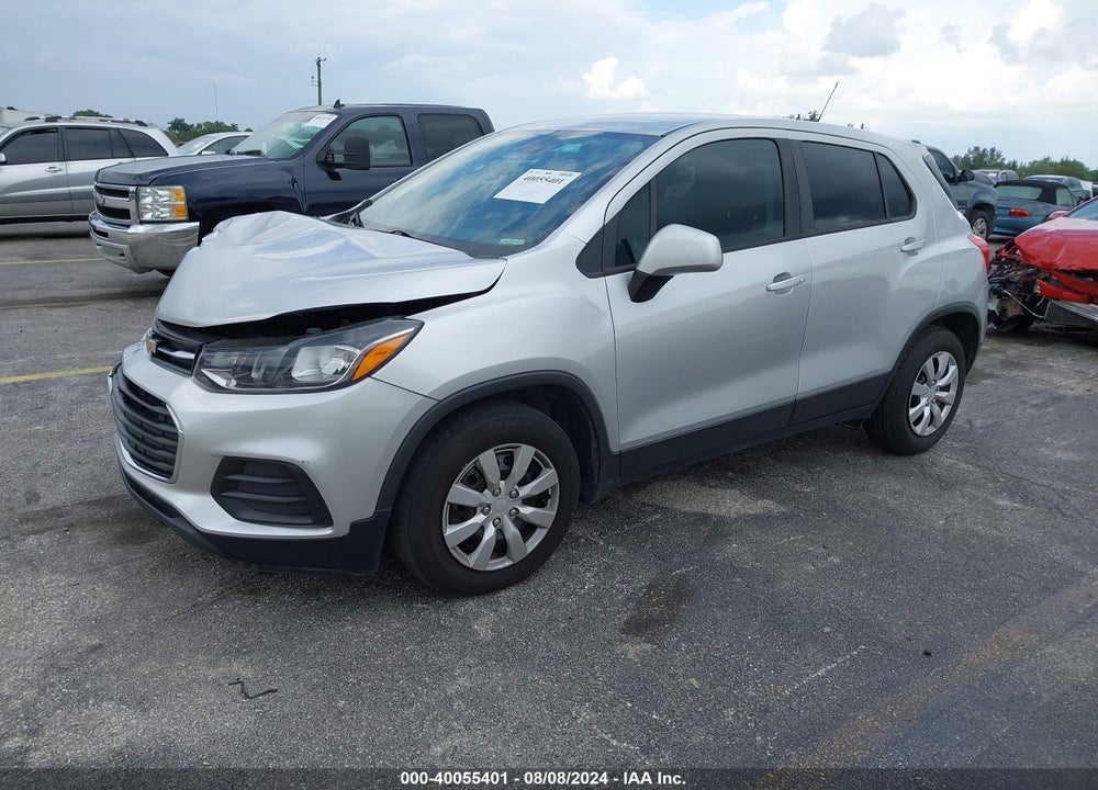 2018 CHEVROLET TRAX LS VIN: 3GNCJKSB3JL383691